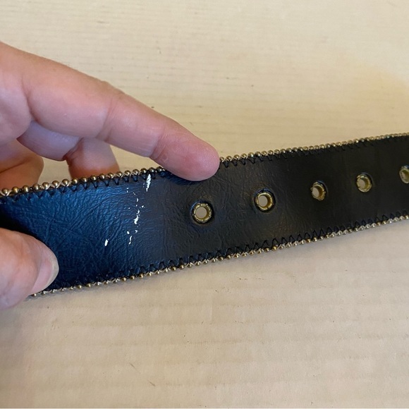 Vintage Paul Harris Blanket Style Belt Studded Western Color Size M/L NWT - Picture 14 of 14